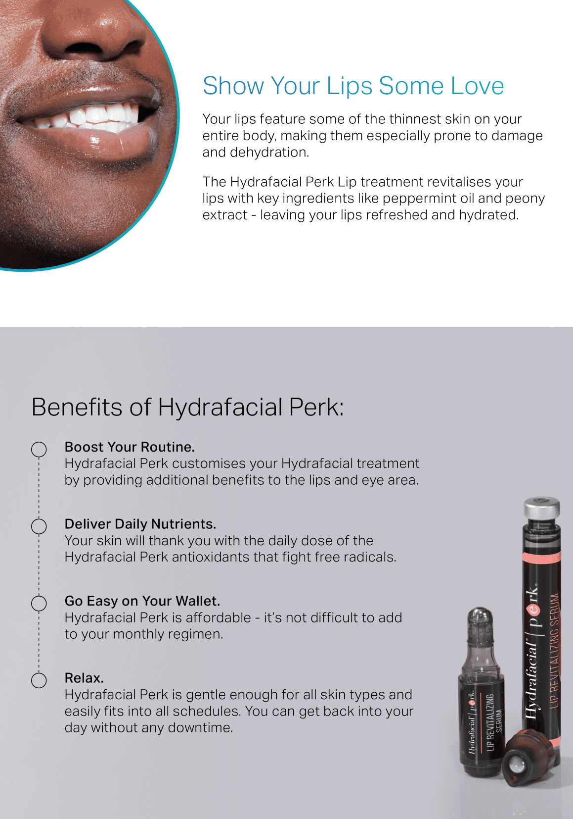 Perk Treatments for Lips and Eyes