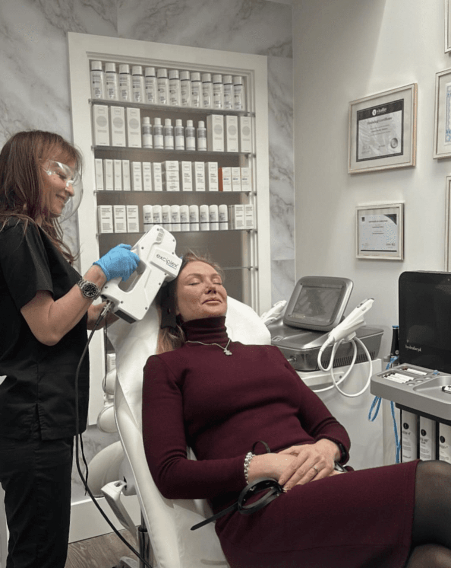 Client and Doctor